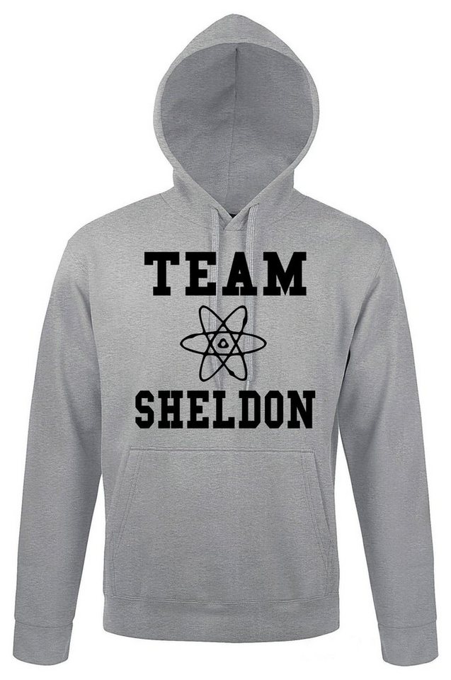 Youth Designz Kapuzenpullover Team Sheldon Herren Hoodie Pullover mit modischem Serien Print von Youth Designz