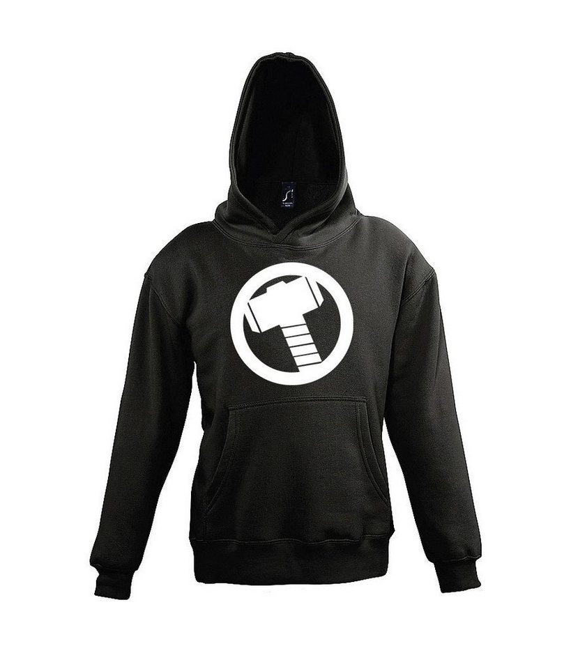 Youth Designz Kapuzenpullover Thor Hammer Kinder Hoodie Pullover mit trendigem Superhelden Motiv von Youth Designz