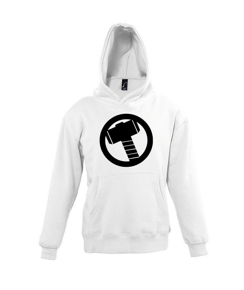 Youth Designz Kapuzenpullover Thor Hammer Kinder Hoodie Pullover mit trendigem Superhelden Motiv von Youth Designz