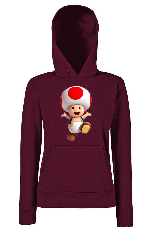Youth Designz Kapuzenpullover Toad Damen Hoodie Pullover mit modischem Print Youth Designz Kapuzenpullover Toad Damen Hoodie Pullover mit modischem Print von Youth Designz