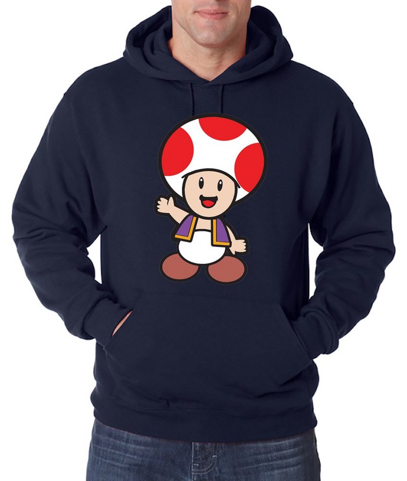 Youth Designz Kapuzenpullover Toad Herren Hoodie Pullover mit Retro Gaming Print von Youth Designz