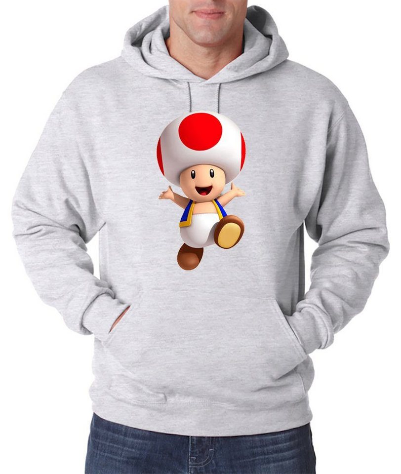 Youth Designz Kapuzenpullover Toad Herren Hoodie Pullover mit Trendigem Frontdruck von Youth Designz