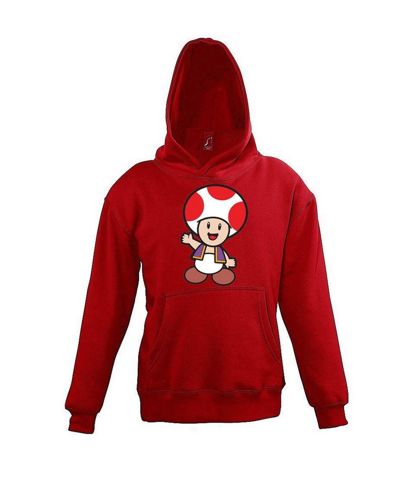 Youth Designz Kapuzenpullover Toad Kinder Hoodie Pullover mit Trendigem Frontdruck von Youth Designz