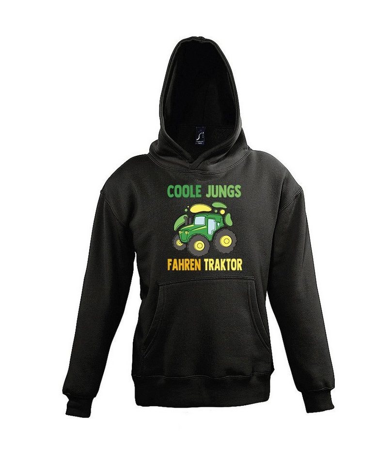 Youth Designz Kapuzenpullover Traktor Farmer Kinder Hoodie Pullover mit trendigem Frontprint von Youth Designz