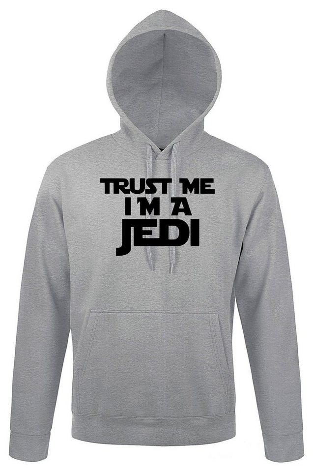 Youth Designz Kapuzenpullover Trust me I'm a Jedi Herren Hoodie Pullover mit lustigem Serien Frontprint von Youth Designz