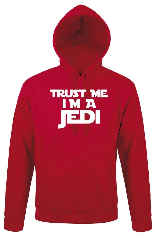 Youth Designz Kapuzenpullover Trust me I'm a Jedi Herren Hoodie Pullover mit lustigem Serien Frontprint von Youth Designz