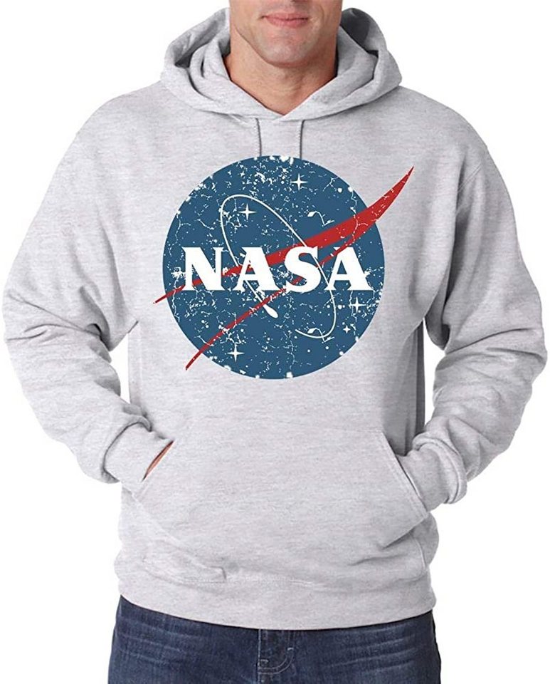 Youth Designz Kapuzenpullover Vintage NASA Herren Hoodie Pullover mit modischem Print von Youth Designz