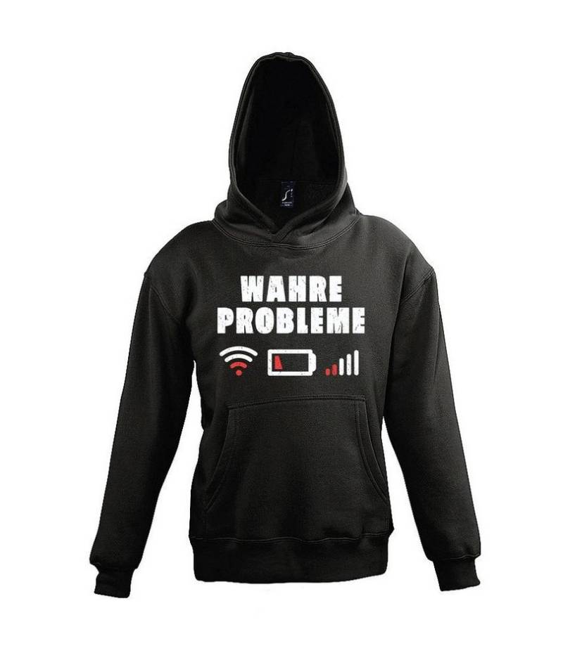 Youth Designz Kapuzenpullover "Wahre Probleme" Hoodie Pullover für Jungen und Mädchen mit lustigem Frontprint von Youth Designz