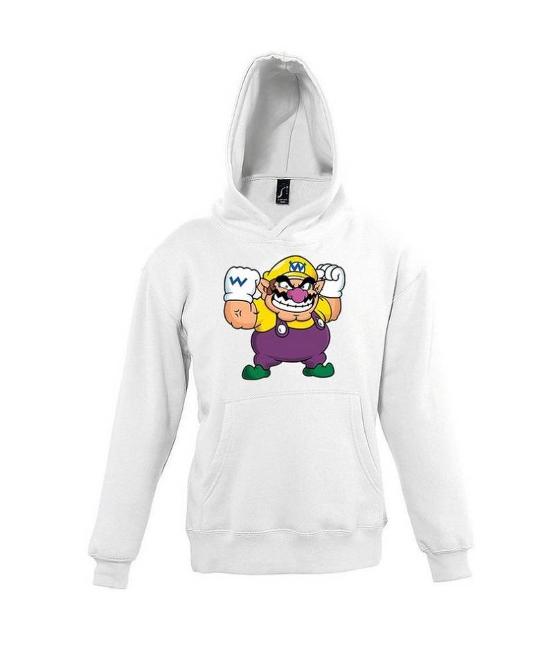 Youth Designz Kapuzenpullover Wario Kinder Hoodie für Jungen und Mädchen mit trendigem Gaming Frontprint von Youth Designz