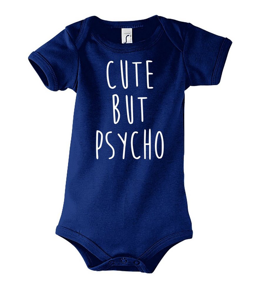 Youth Designz Kurzarmbody Baby Body Strampler Cut but Psycho in tollem Design, mit Frontprint von Youth Designz