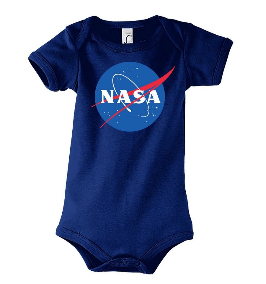 Youth Designz Kurzarmbody Baby Body Strampler NASA mit niedlichem Frontprint von Youth Designz