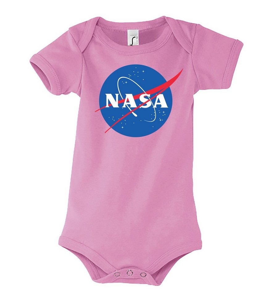 Youth Designz Kurzarmbody Baby Body Strampler NASA mit niedlichem Frontprint von Youth Designz