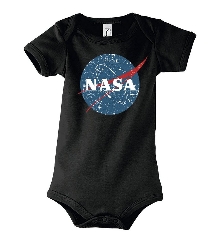 Youth Designz Kurzarmbody Baby Body Strampler Vintage Nasa mit niedlichem Frontprint von Youth Designz