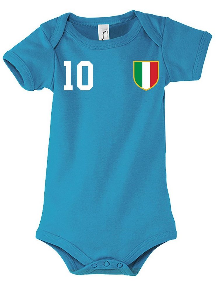 Youth Designz Kurzarmbody Italien Kinder Baby Body Strampler mit trendigem Motiv von Youth Designz