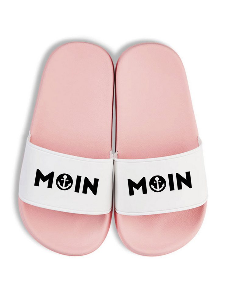 Youth Designz Moin Anker Kinder Badelatschen Flip Flops Badeschuh mit lustigen Motiv für Kinder von Youth Designz