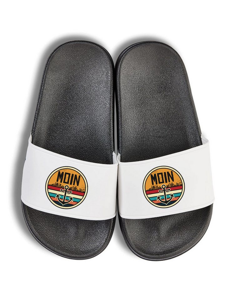Youth Designz Moin Kinder Badelatschen Flip Flops Badeschuh mit lustigen Motiv für Kids von Youth Designz