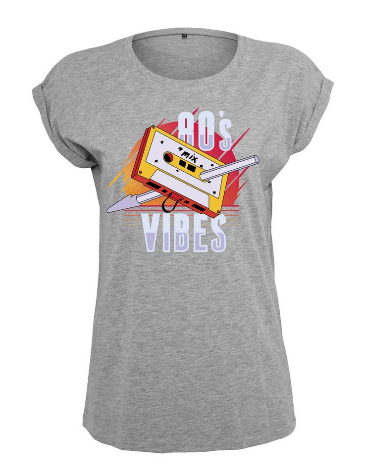 Youth Designz Print-Shirt "80s Kassette Vibes" Damen T-Shirt Statement Geschenk Frauen Motiv mit stylischen Retro Aufdruck von Youth Designz