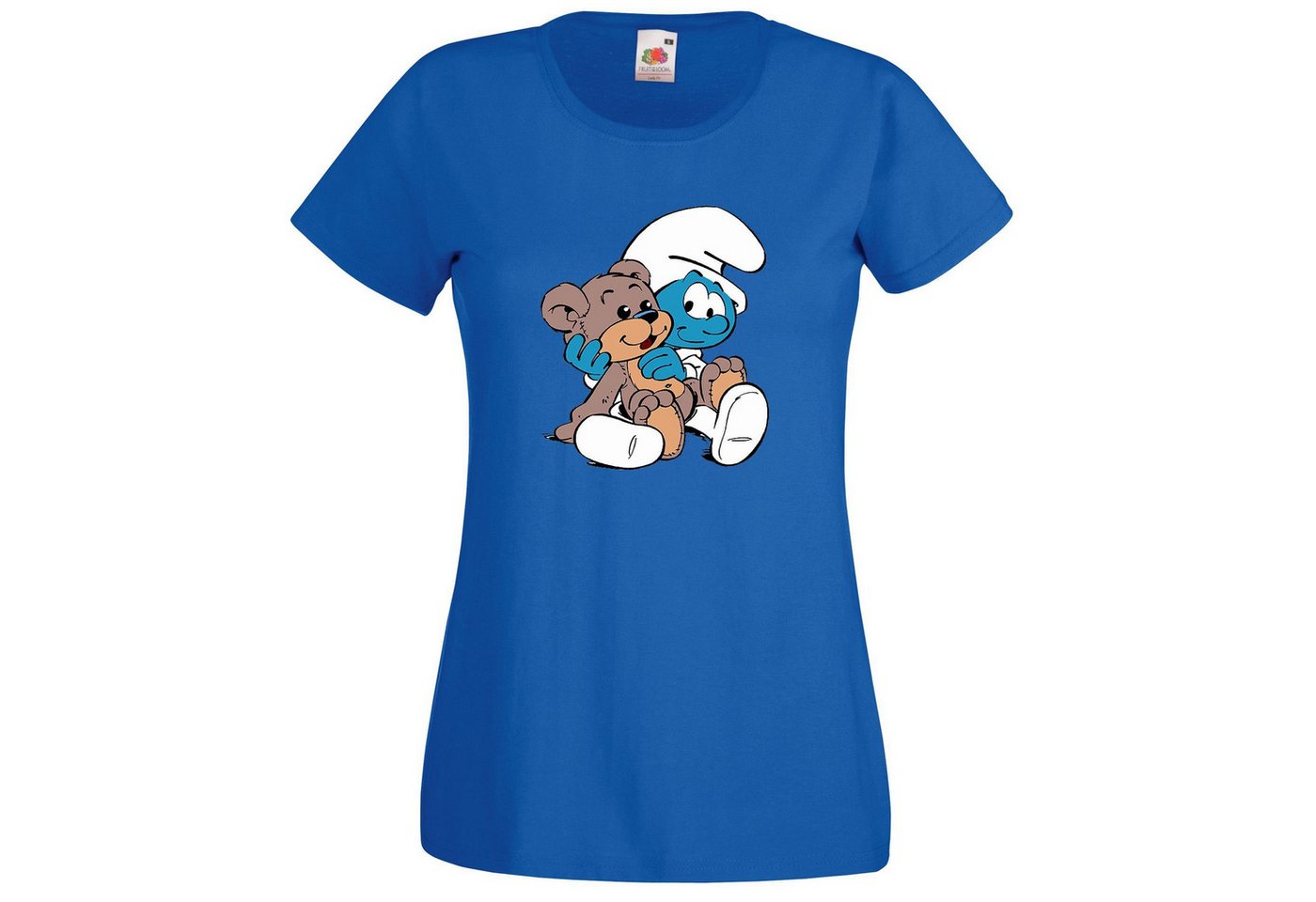 Youth Designz Print-Shirt Baby Schlumpf Damen Shirt mit Trendigem Frontdruck von Youth Designz