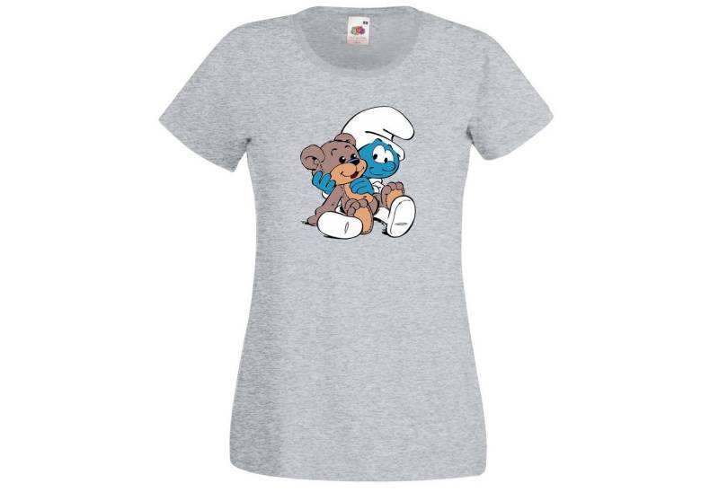 Youth Designz Print-Shirt Baby Schlumpf Damen Shirt mit Trendigem Frontdruck von Youth Designz