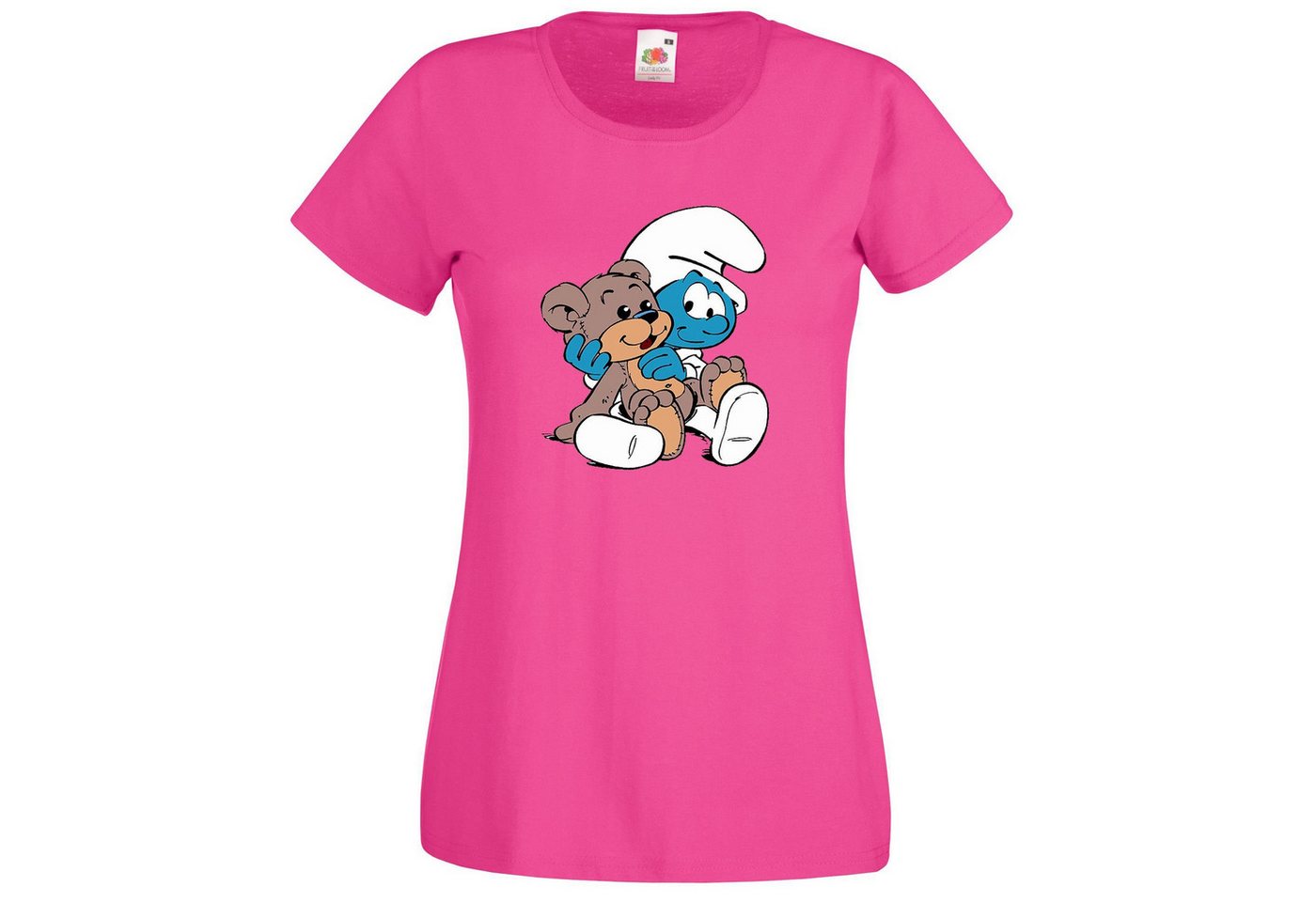 Youth Designz Print-Shirt Baby Schlumpf Damen Shirt mit Trendigem Frontdruck von Youth Designz