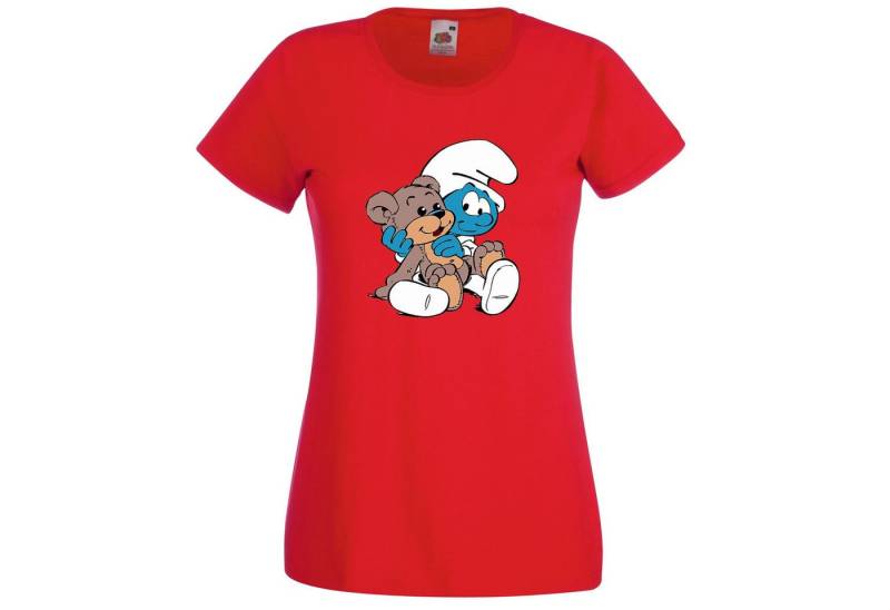 Youth Designz Print-Shirt Baby Schlumpf Damen Shirt mit Trendigem Frontdruck von Youth Designz