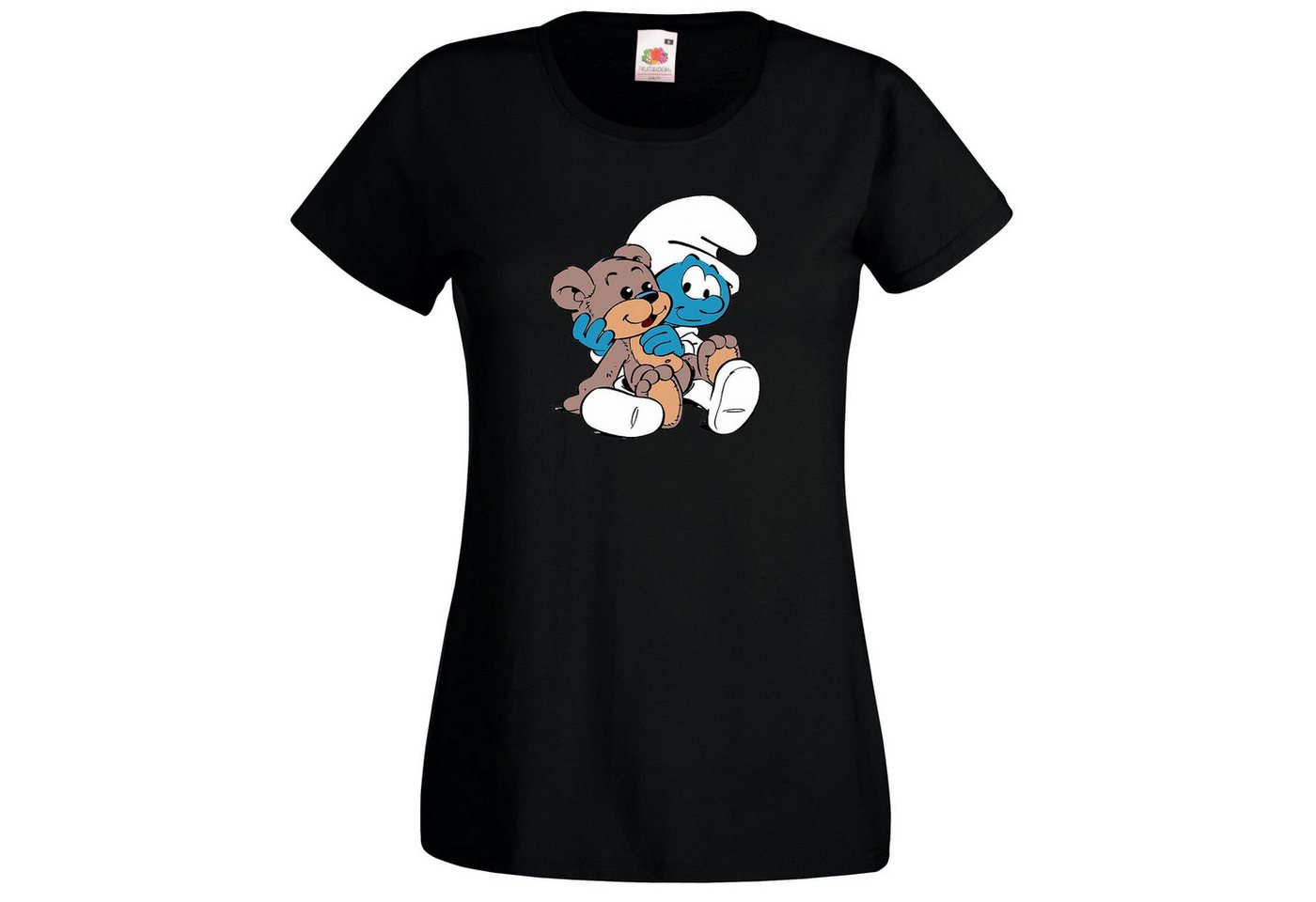 Youth Designz Print-Shirt Baby Schlumpf Damen Shirt mit Trendigem Frontdruck von Youth Designz