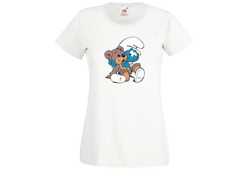 Youth Designz Print-Shirt Baby Schlumpf Damen Shirt mit Trendigem Frontdruck von Youth Designz