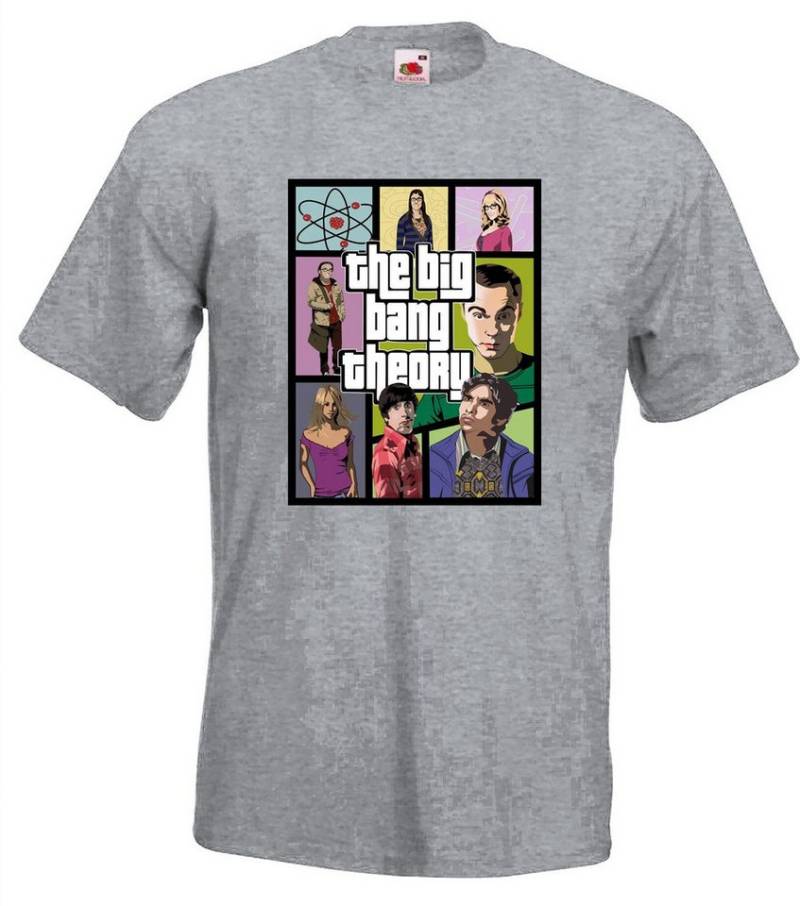 Youth Designz Print-Shirt Big Bang Herren T-Shirt Pop Art Print für Männer mit Retro Vice Gaming Aufdruck von Youth Designz