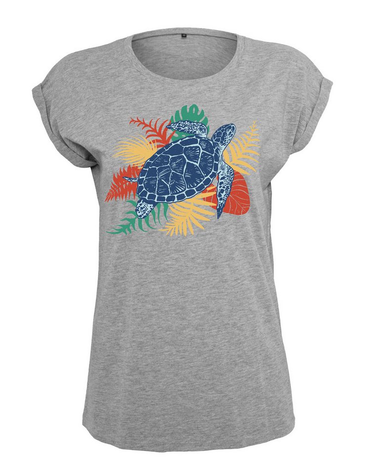 Youth Designz Print-Shirt "Bunte Schildkröte" Damen T-Shirt Statement oder Geschenk Frauen Motiv mit stylischen Aufdruck für Frauen Youth Designz Print-Shirt "Bunte Schildkröte" Damen T-Shirt Statement oder Geschenk Frauen Motiv mit stylischen Aufdruck für Frauen von Youth Designz