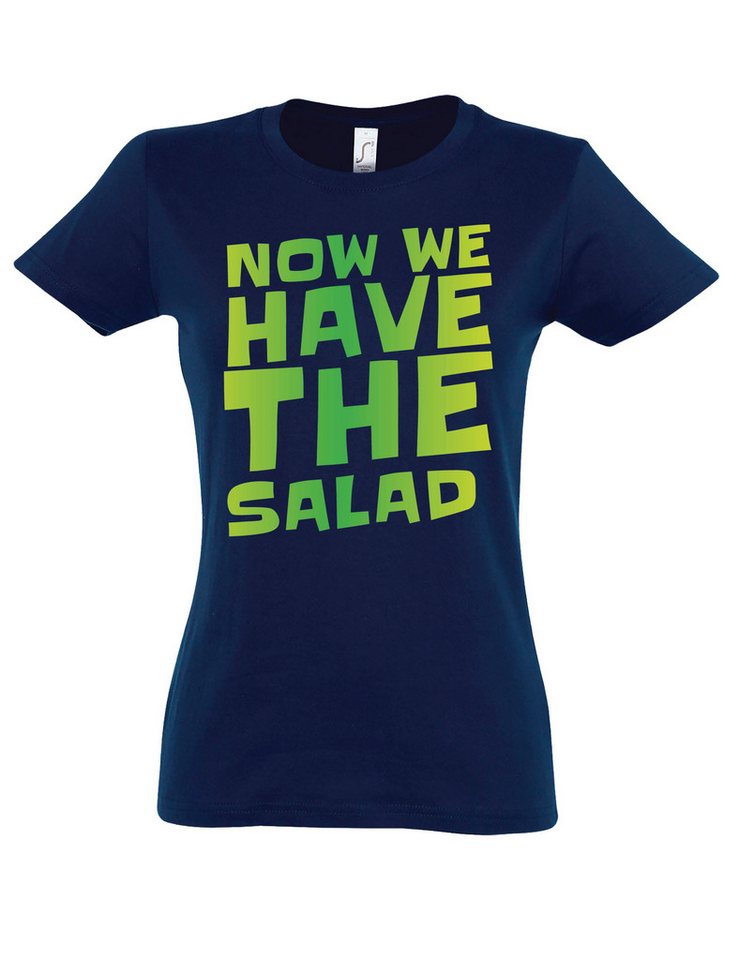 Youth Designz Print-Shirt "Jetzt haben wir denn Salat" Damen T-Shirt witzig Aufdruck Geschenk mit lustigen Print für Frauen Youth Designz Print-Shirt "Jetzt haben wir denn Salat" Damen T-Shirt witzig Aufdruck Geschenk mit lustigen Print für Frauen von Youth Designz