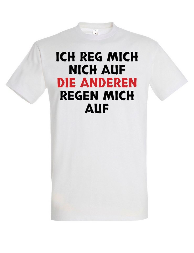 Youth Designz Print-Shirt Die anderen regen mich auf: Herren T-Shirt lustig Statement Geschenk mit witzigen Aufdruck für Männer Youth Designz Print-Shirt Die anderen regen mich auf: Herren T-Shirt lustig Statement Geschenk mit witzigen Aufdruck für Männer von Youth Designz