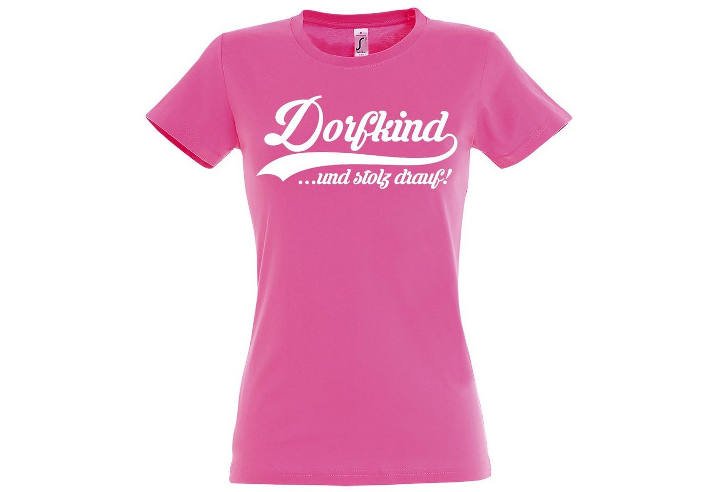 Youth Designz Print-Shirt Dorfkind Damen T-Shirt mit modischem Print Youth Designz Print-Shirt Dorfkind Damen T-Shirt mit modischem Print von Youth Designz