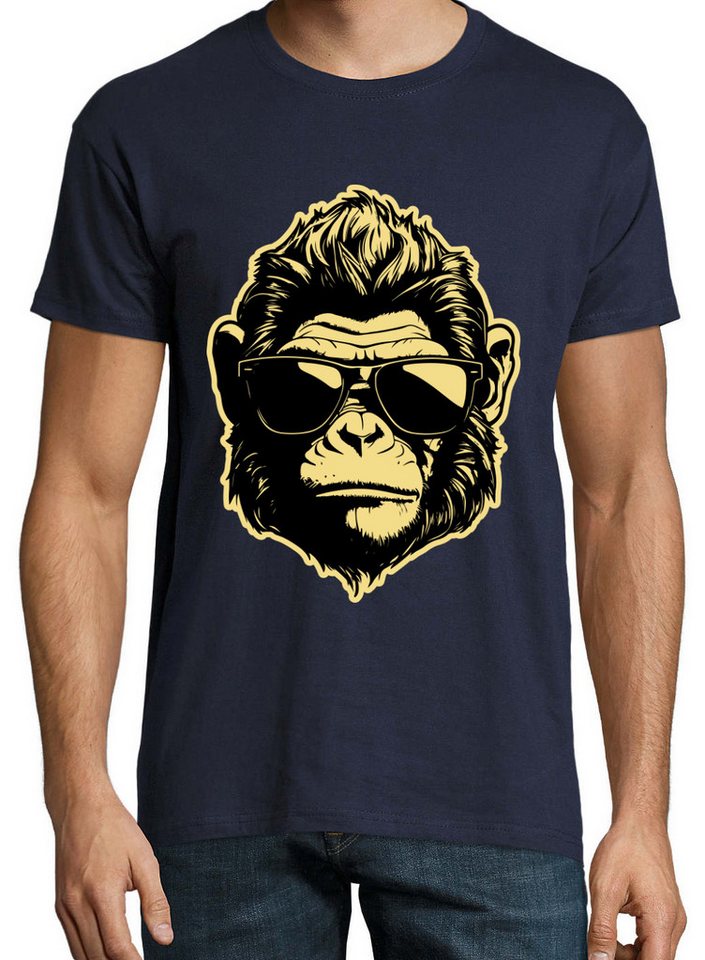 Youth Designz Print-Shirt Gorilla Herren T-Shirt lustiges Motiv, Statement von Youth Designz