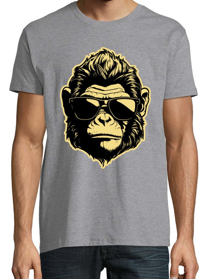 Youth Designz Print-Shirt Gorilla Herren T-Shirt lustiges Motiv, Statement von Youth Designz