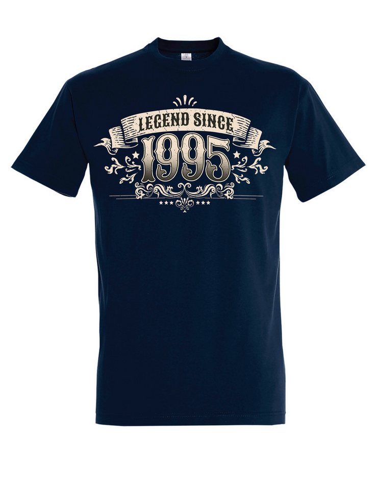 Youth Designz Print-Shirt Herren T-shirt Legend Since 1995 Geburtstag Geschenke mit Vintage Print für Männer von Youth Designz