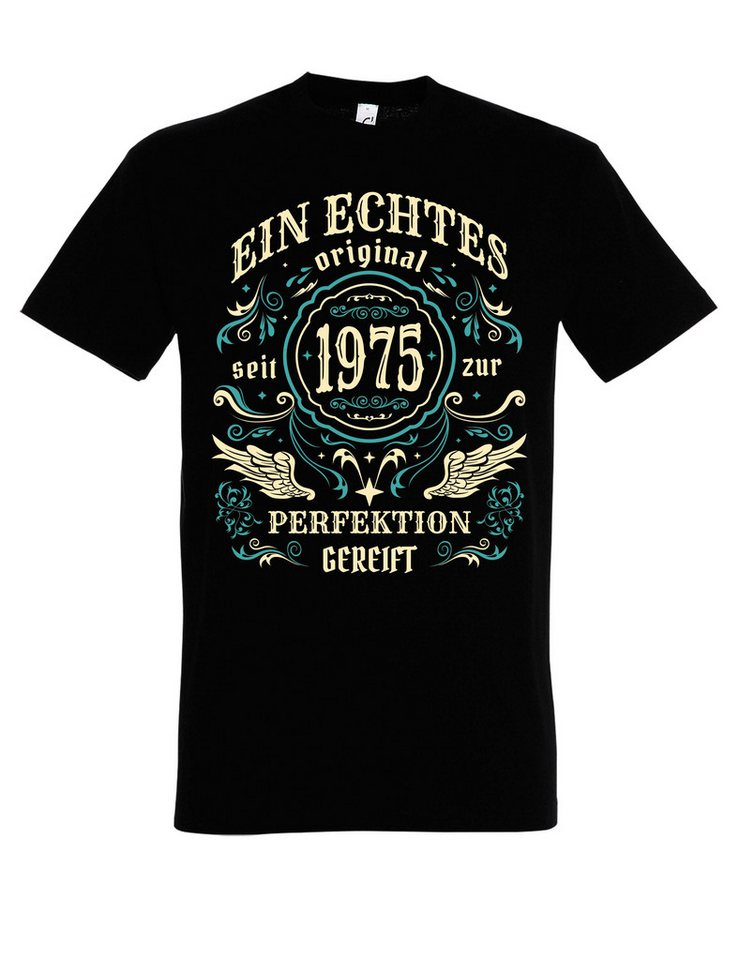 Youth Designz Print-Shirt Herren T-shirt Vintage 1975/1985 Geburtstag Geschenk 70er/80er Jahre mit stylischen Print für Männer von Youth Designz