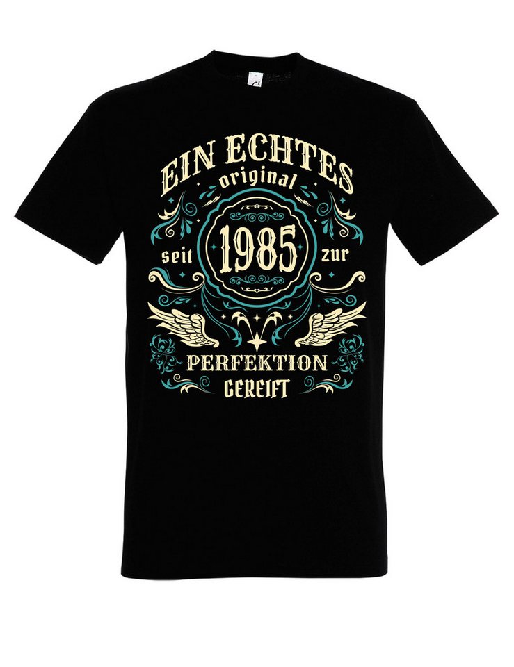 Youth Designz Print-Shirt Herren T-shirt Vintage 1975/1985 Geburtstag Geschenk 70er/80er Jahre mit stylischen Print für Männer von Youth Designz