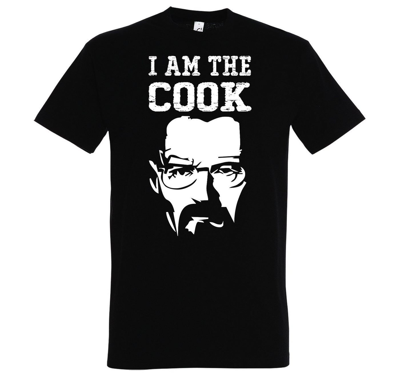 Youth Designz Print-Shirt I AM THE COOK Herren T-Shirt mit trendigem Logo Aufdruck und lustigem Spruch von Youth Designz