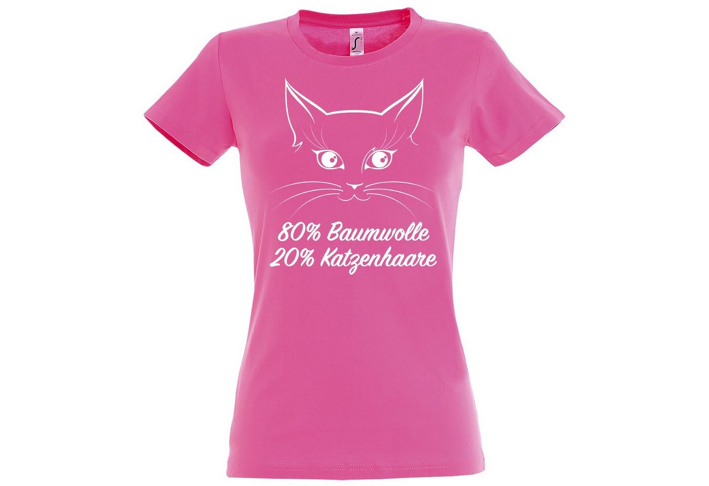 Youth Designz Print-Shirt Katze Katzenmama Damen T-Shirt mit lustigem Spruch Aufdruck von Youth Designz