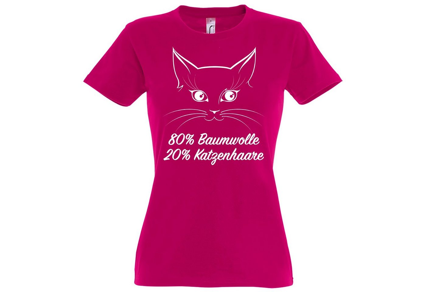 Youth Designz Print-Shirt Katze Katzenmama Damen T-Shirt mit lustigem Spruch Aufdruck von Youth Designz