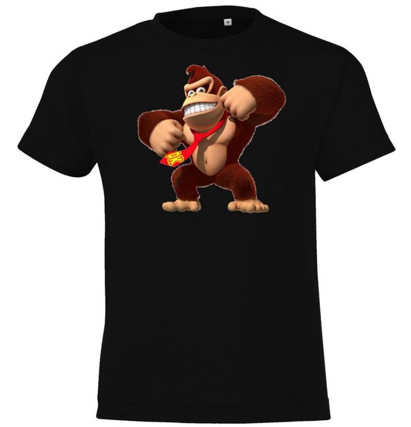 Youth Designz Print-Shirt Kinder T-Shirt Donkey Kong Jungen Fun Print Gorilla mit Gaming Retro Aufdruck von Youth Designz