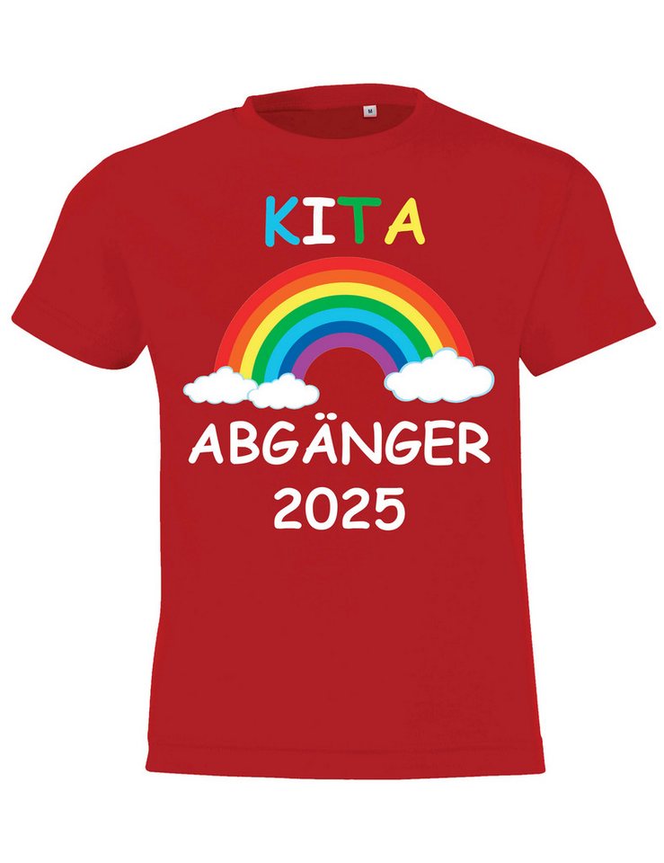 Youth Designz Print-Shirt Kinder T-shirt "KITA ABGÄNGER 2025" Kindergarten Abschluss T-Shirt mit trendigen Aufdruck für Jungen und Mädchen von Youth Designz