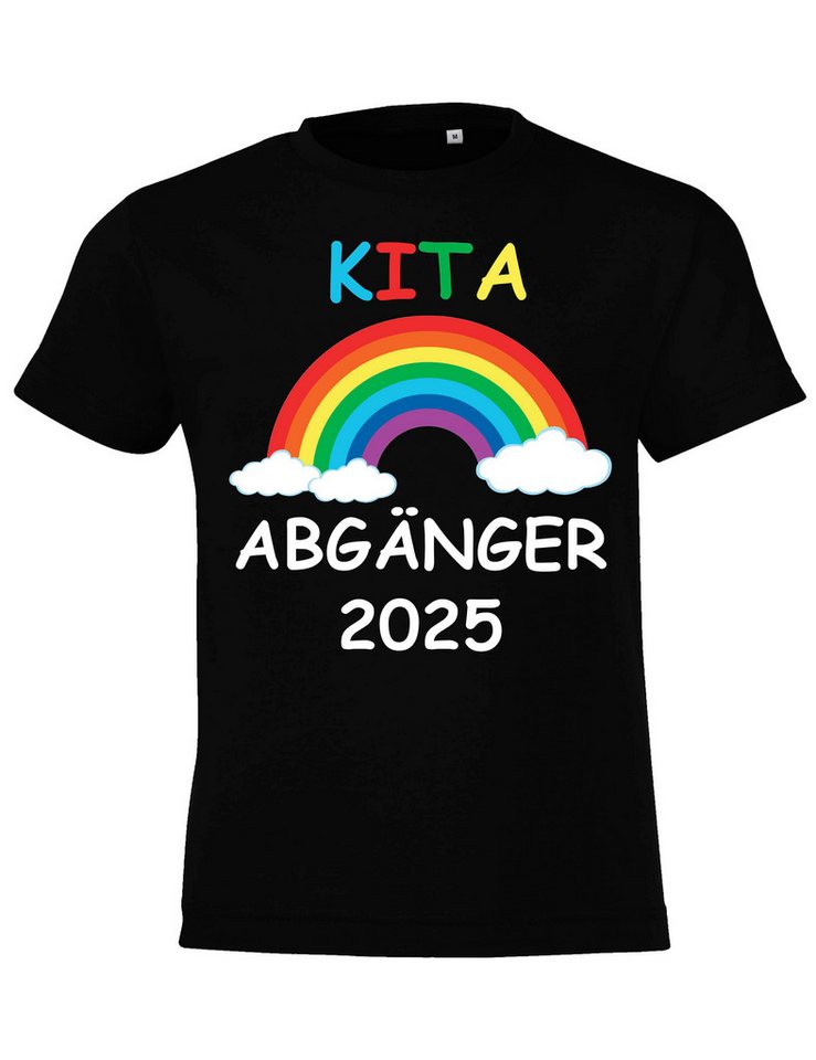 Youth Designz Print-Shirt Kinder T-shirt "KITA ABGÄNGER 2025" Kindergarten Abschluss T-Shirt mit trendigen Aufdruck für Jungen und Mädchen von Youth Designz