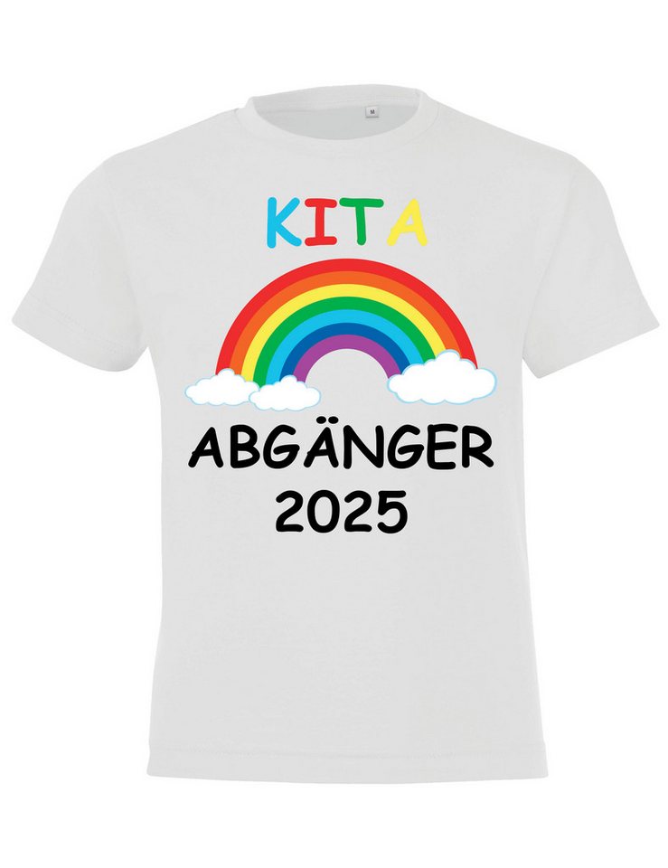 Youth Designz Print-Shirt Kinder T-shirt "KITA ABGÄNGER 2025" Kindergarten Abschluss T-Shirt mit trendigen Aufdruck für Jungen und Mädchen von Youth Designz