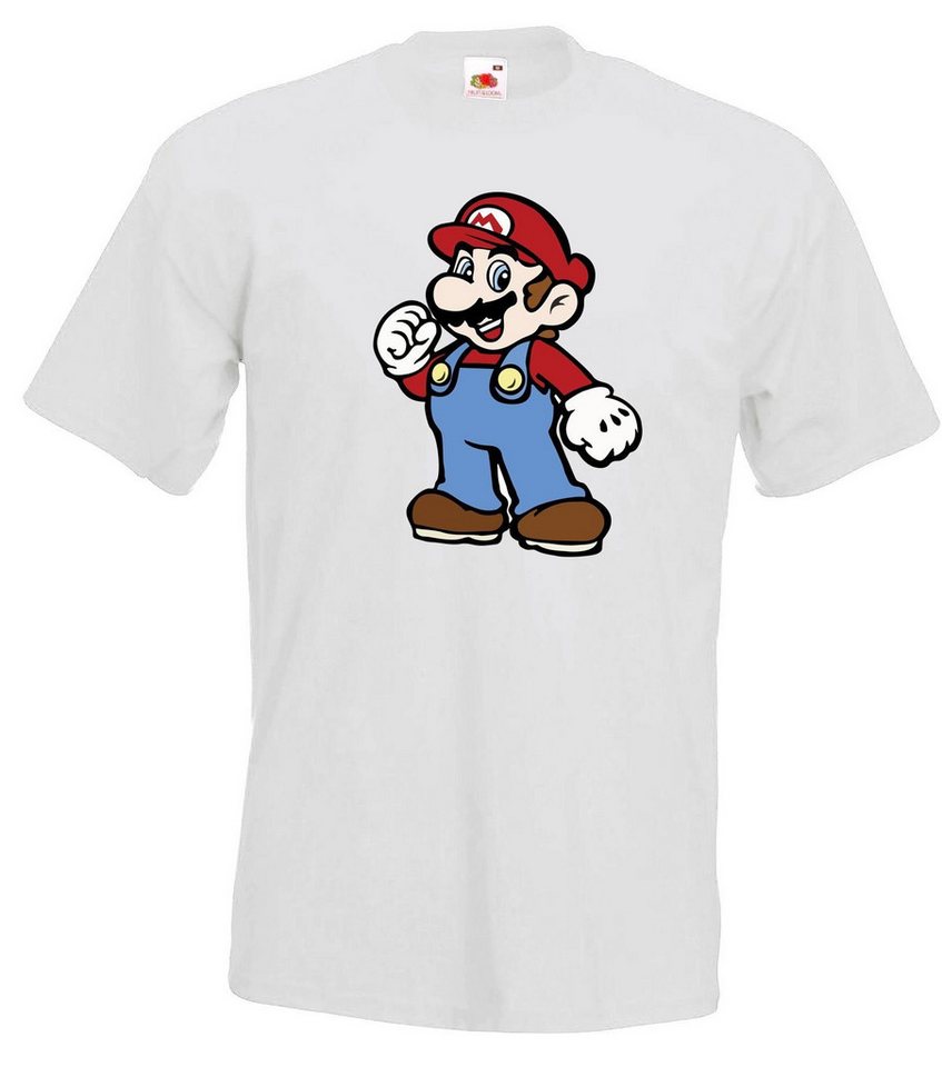 Youth Designz Print-Shirt Mario Herren T-Shirt mit lustigem Frontprint von Youth Designz