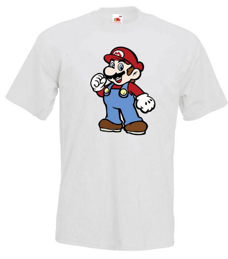 Youth Designz Print-Shirt Mario Herren T-Shirt mit lustigem Frontprint von Youth Designz