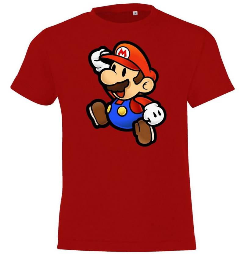 Youth Designz Print-Shirt Mario Kinder T-Shirt Mit trendigem Front Print von Youth Designz