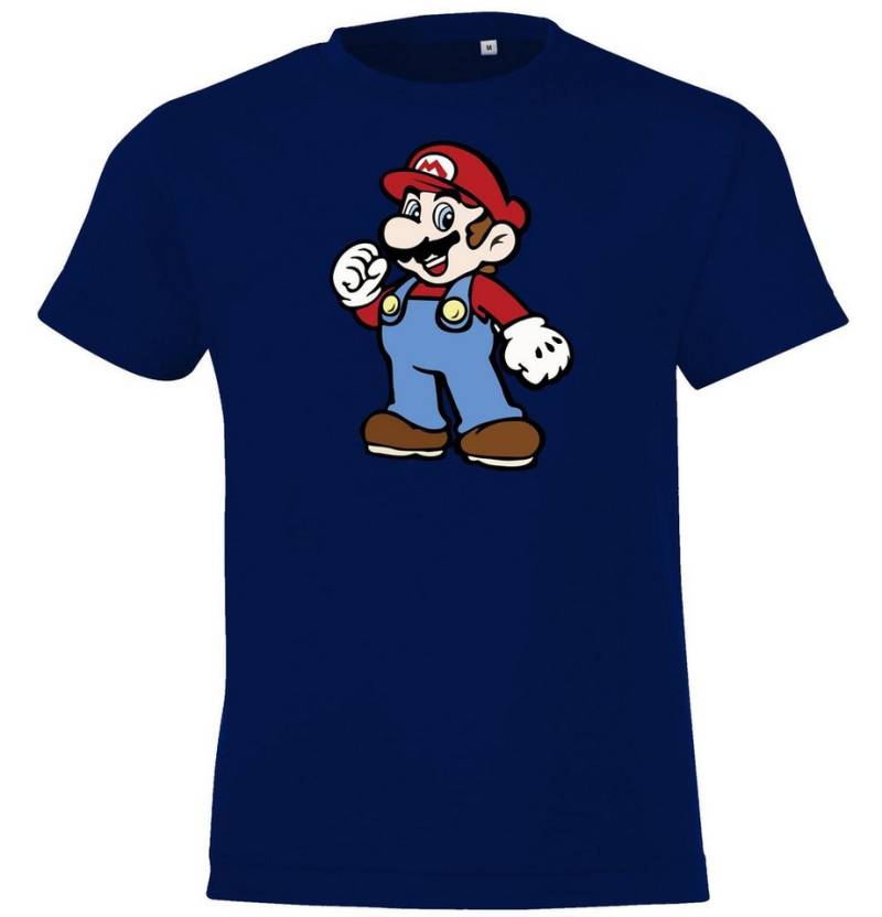 Youth Designz Print-Shirt Mario Kinder T-Shirt mit Trendigem Frontdruck von Youth Designz
