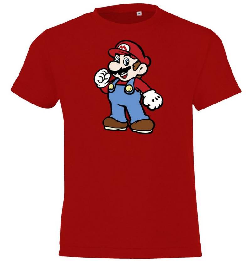 Youth Designz Print-Shirt Mario Kinder T-Shirt mit Trendigem Frontdruck von Youth Designz