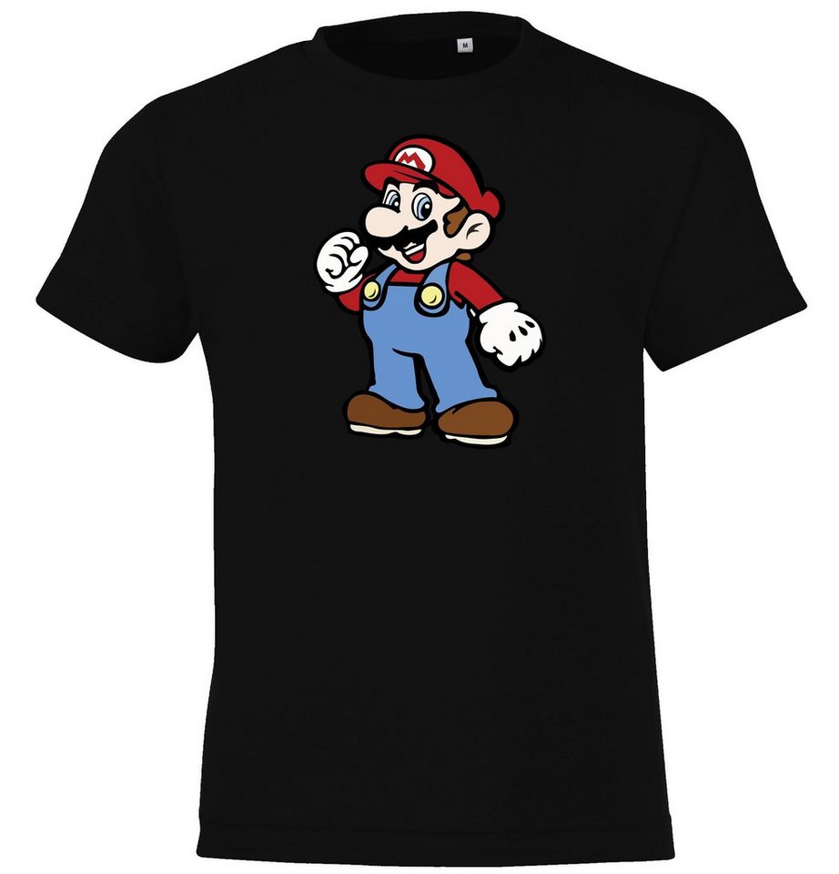 Youth Designz Print-Shirt Mario Kinder T-Shirt mit Trendigem Frontdruck von Youth Designz